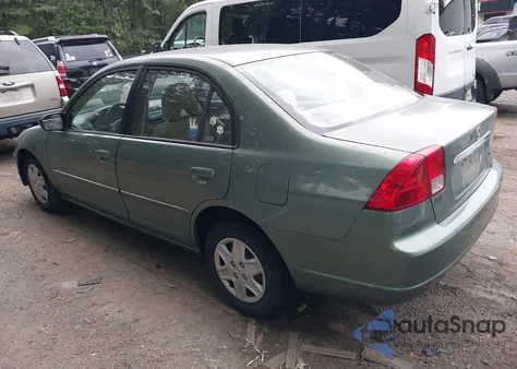 2003 Honda Civic Lx from USA, damaged, VIN 2HGES16563H590974